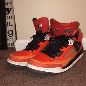 Jordan Spizike Knicks Orange Sz. 11.5